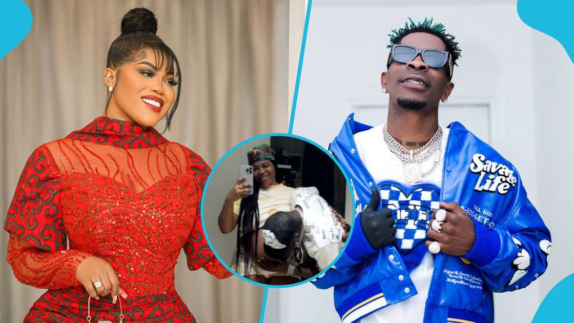 Shatta Wale, Maali, Maali pregnant, Maali baby bump, Shatta Wale's songs, Shatta Wale's baby mamas, Shatta Wale's girlfriends