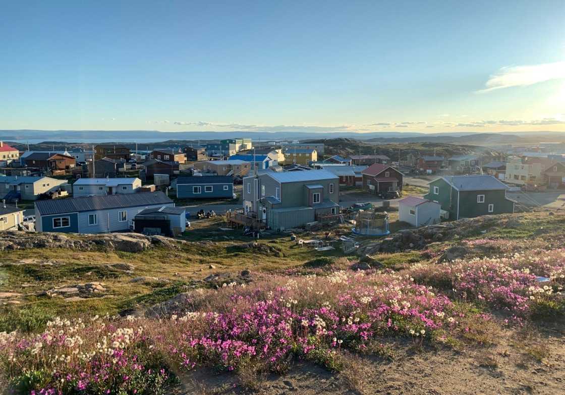 The town of Iqaluit, in the vast territory of Nunavut, Canada, on July 28, 2022, ahead of a visit by Pope Francis The town of Iqaluit, in the vast territory of Nunavut, Canada, on July 28, 2022, ahead of a visit by Pope Francis