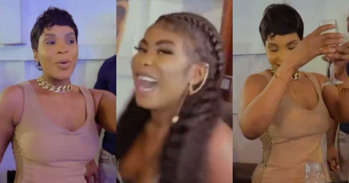 Yaa Jackson Spotted with Benedicta Gafah Yaa Jackson Spotted with Benedicta Gafah