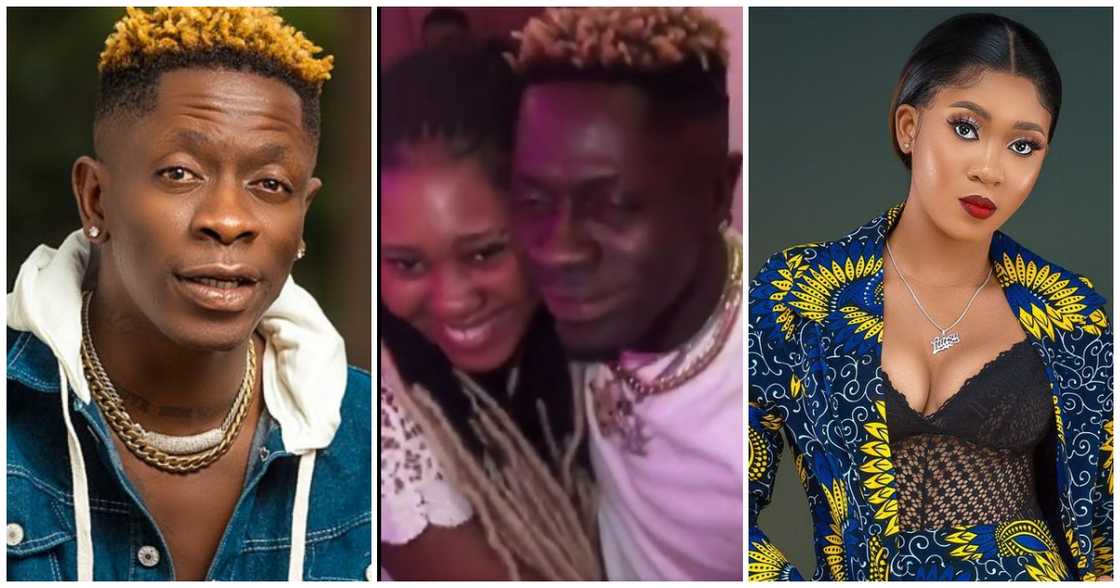 Shatta Wale and Jackline Mensah Shatta Wale and Jackline Mensah