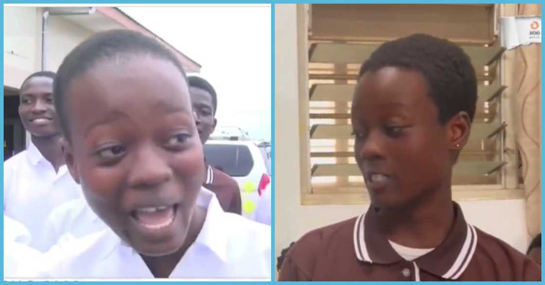 Okuapemman SHS student at NSMQ Okuapemman SHS student at NSMQ