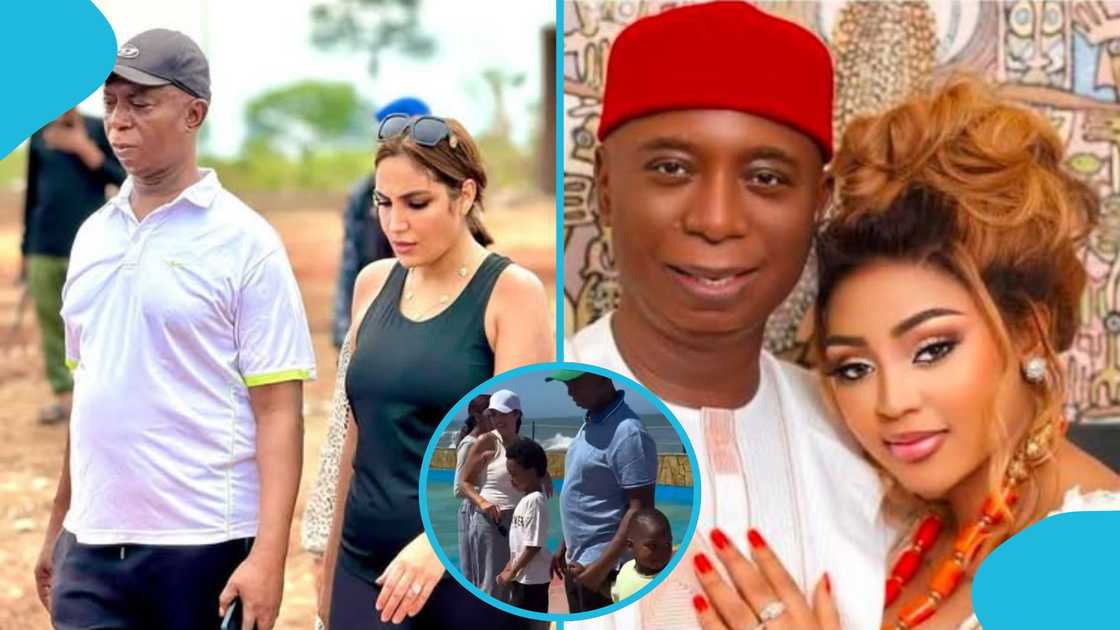 Laila Charani, Ned Nwoko, Regina Daniels, Laila Charani beach vacation, Ned Nwoko family, Regina Daniels and Ned Nwoko