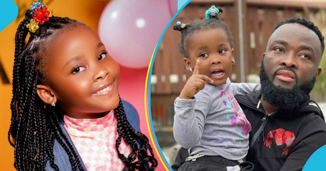 McBrown's husband Maxwell bonds with Baby Maxin, buys her toys: Responsible Dad McBrown's husband Maxwell bonds with Baby Maxin, buys her toys: Responsible Dad