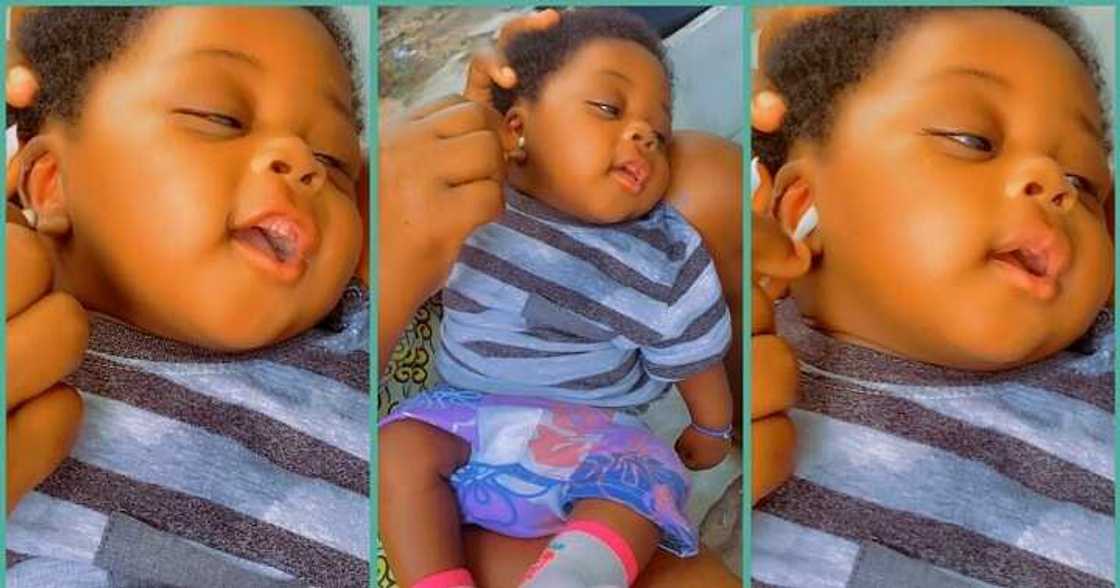 Watch little boy's funny reaction trends as mum cleans his ears