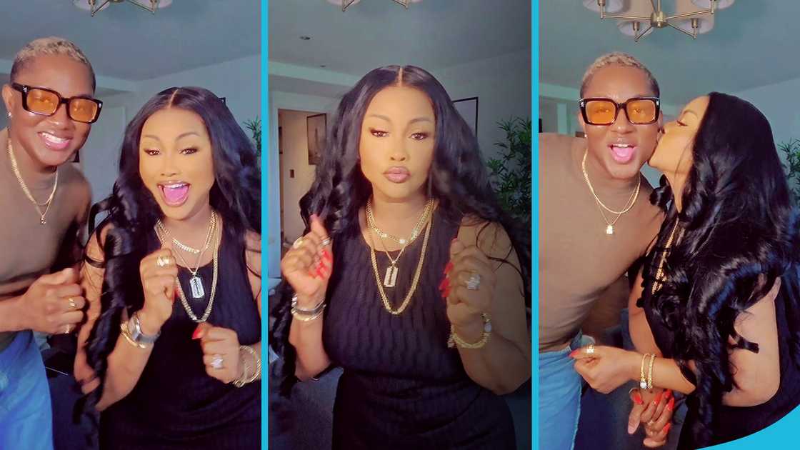 Nana Ama McBrown, Sena Vocals, Makeup, TV3 Mentor, Tshwala Bam challenge, Burna Boy Nana Ama McBrown, Sena Vocals, Makeup, TV3 Mentor, Tshwala Bam challenge, Burna Boy