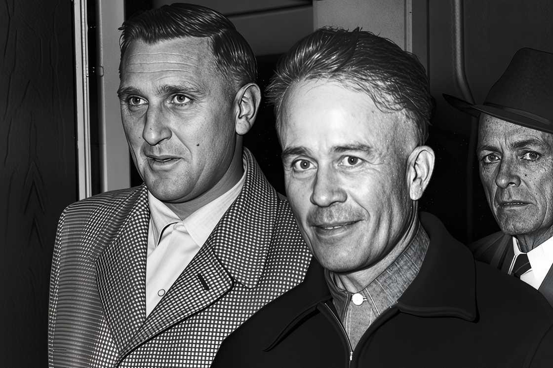 Serial killer Ed Gein is escorted from the Wisconsin State Crime Laboratory Serial killer Ed Gein is escorted from the Wisconsin State Crime Laboratory