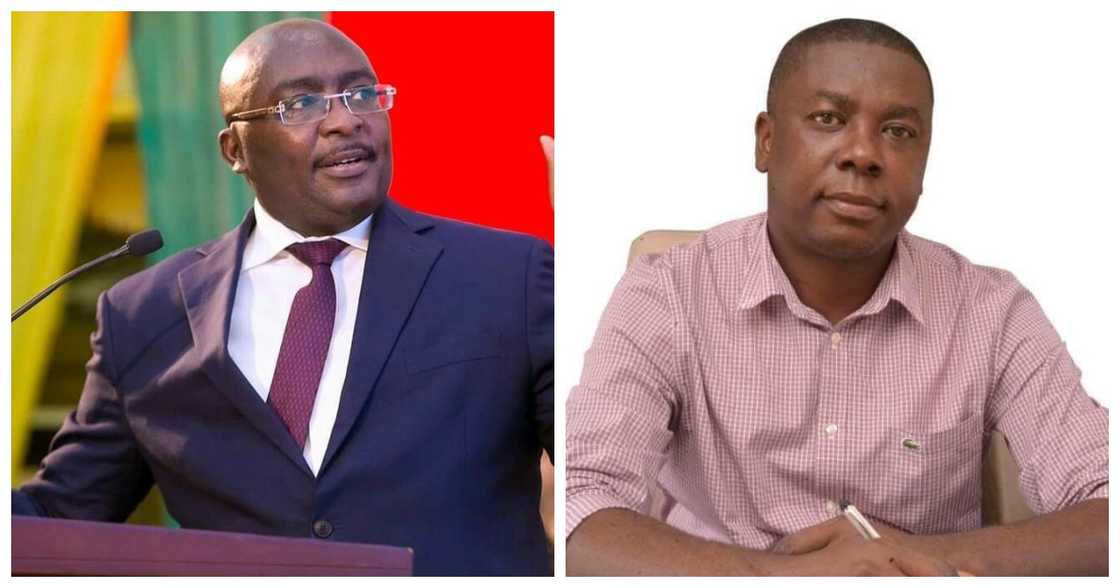 Dr Mahamudu Bawumia and Dr Gideon Boako