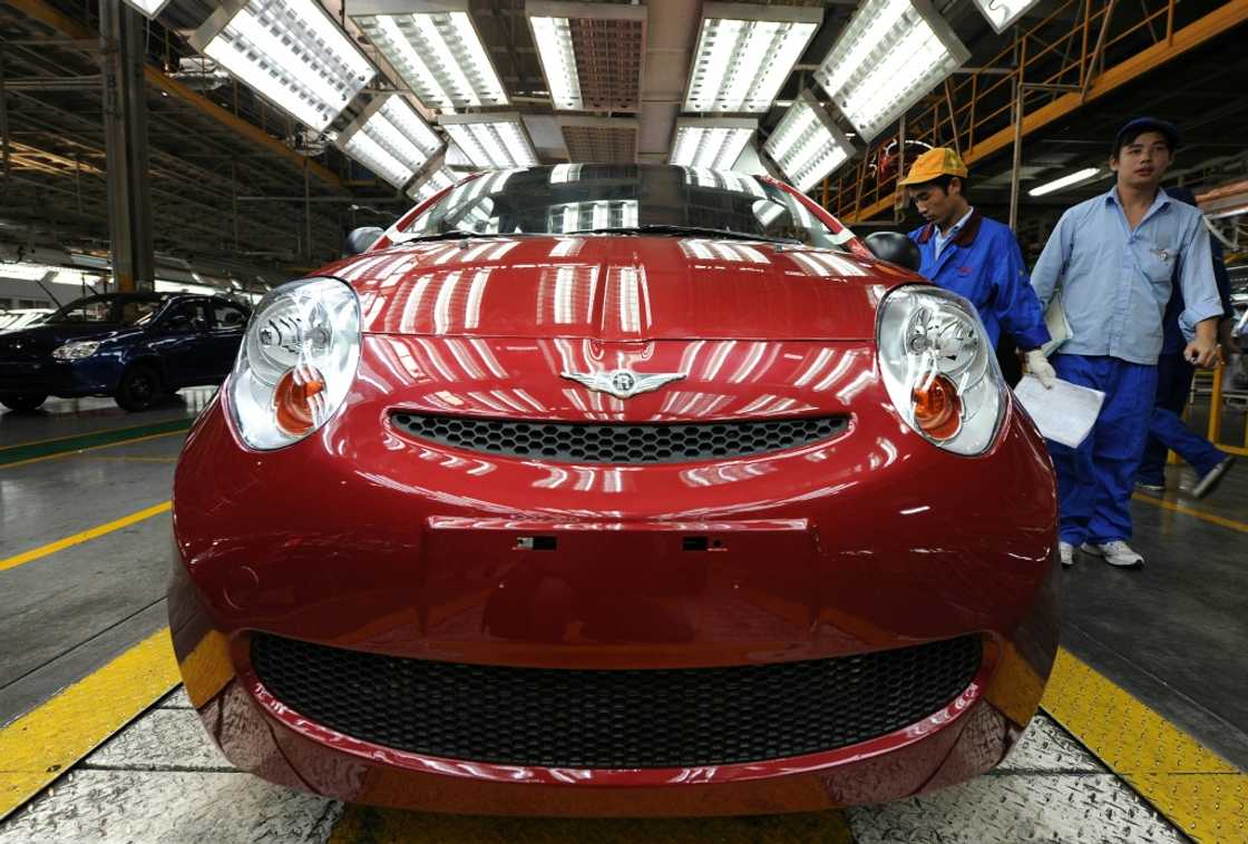 Shares in China's Chery Auto rocketed on their Hong Kong debut