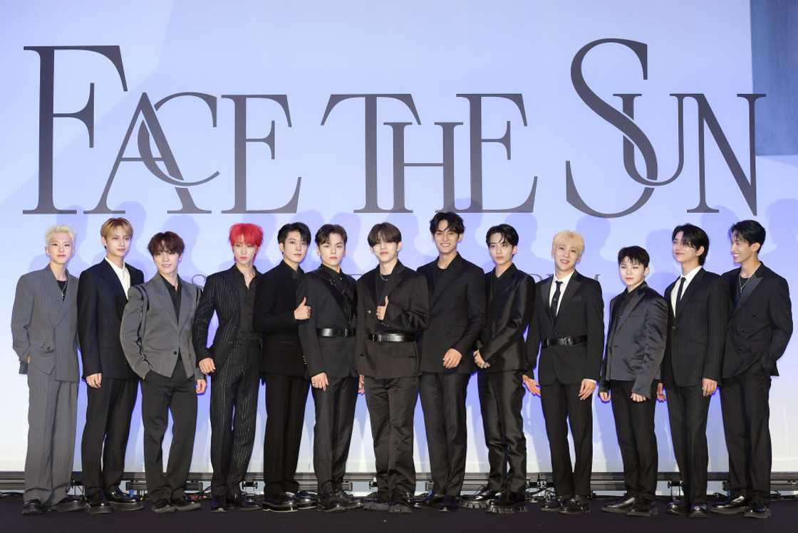 SEVENTEEN, one of the most K-pop groups globally, during their 4th Album 'Face the Sun' Release Press Conference. SEVENTEEN, one of the most K-pop groups globally, during their 4th Album 'Face the Sun' Release Press Conference.