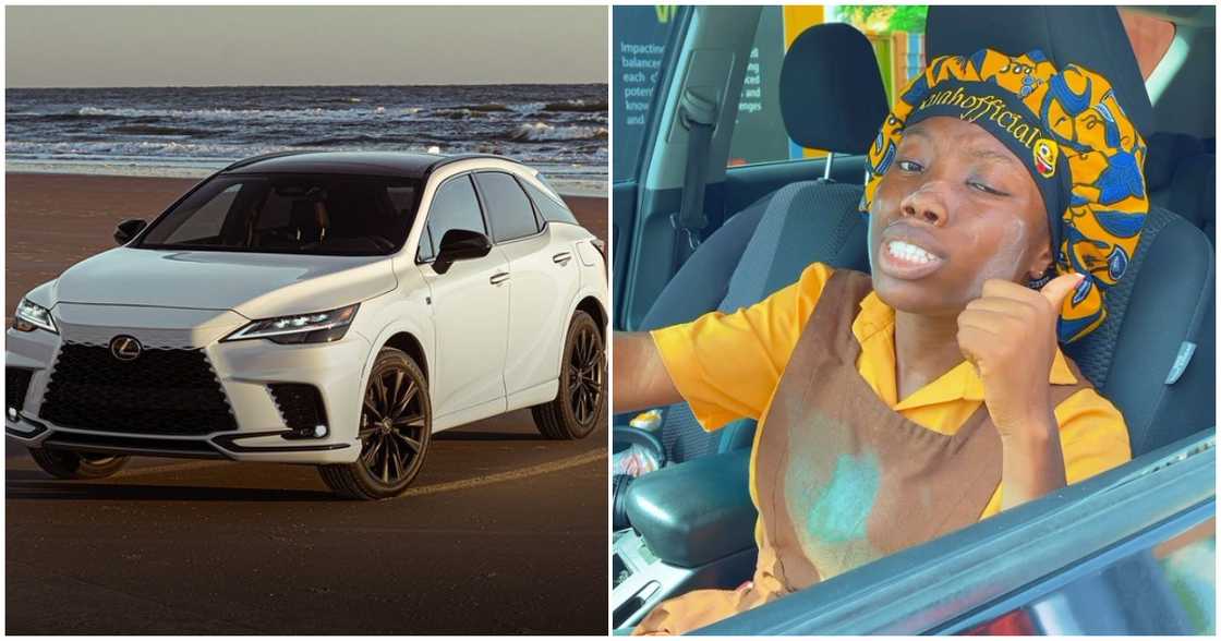 Erkuah Official reveals 2023 Lexus RX 350 is her dream car Erkuah Official reveals 2023 Lexus RX 350 is her dream car