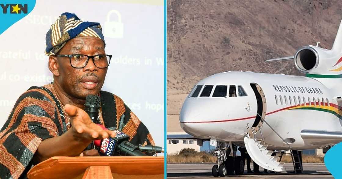 Peter Lanchene Toobu, Wa West MP, presidential jet, President John Mahama, Dr Cassiel Ato Forson.