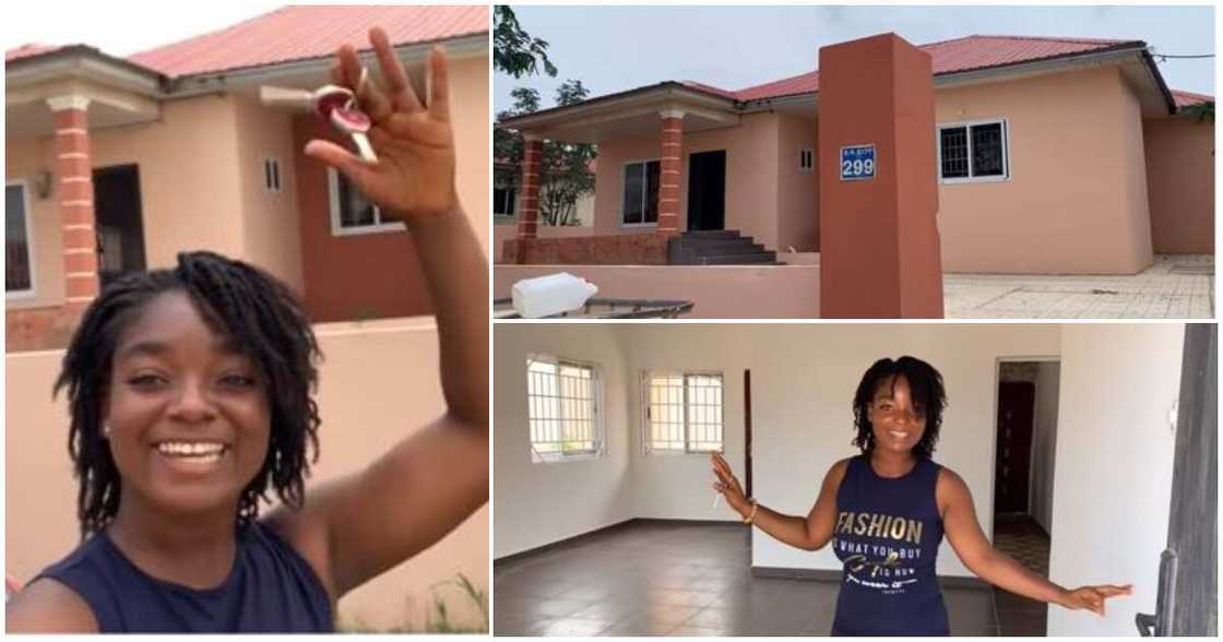 GH lady shows off the house she bought at 18 years GH lady shows off the house she bought at 18 years