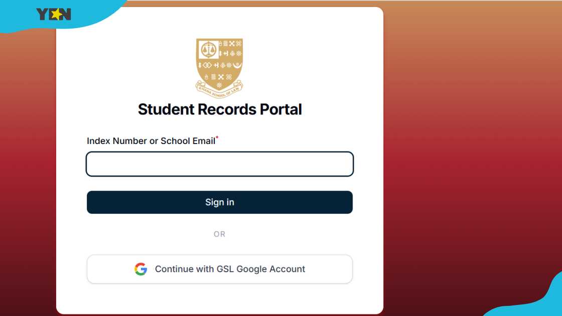 Ghana School of Law portal