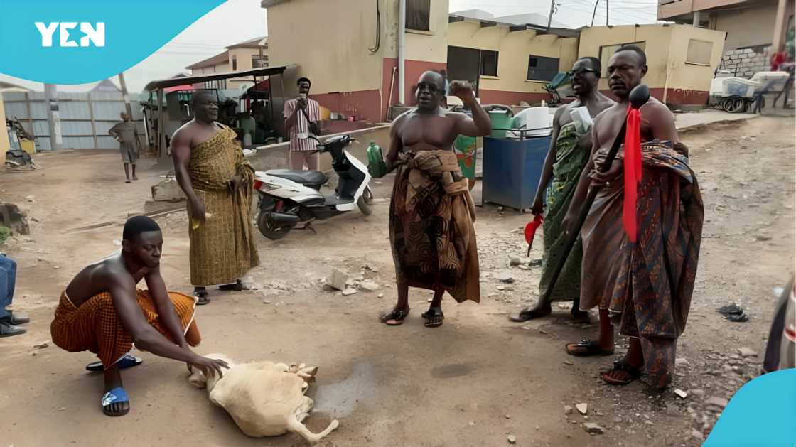 Pampaso Sub-Traditional Council, land dispute Kumasi, traditional rites, Kumasi Mayor Richard Ofori Agyemang Boadi, Ashanti Regional Police Command, curses against public officials, Pampaso Stool land, land boundaries Kumasi, spiritual rites, Asantehene