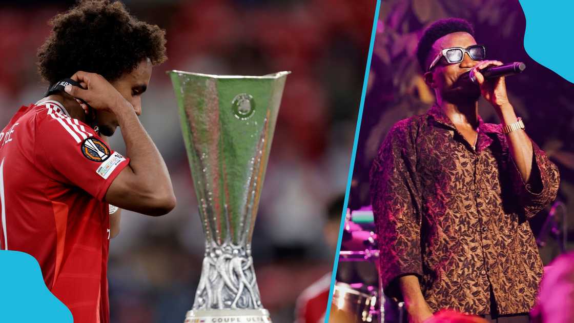 Kofi Kinaata, Tottenham Hotspur, Brennan Johnson, Joshua Zirkzee, Manchester United, Europa League final Kofi Kinaata, Tottenham Hotspur, Brennan Johnson, Joshua Zirkzee, Manchester United, Europa League final