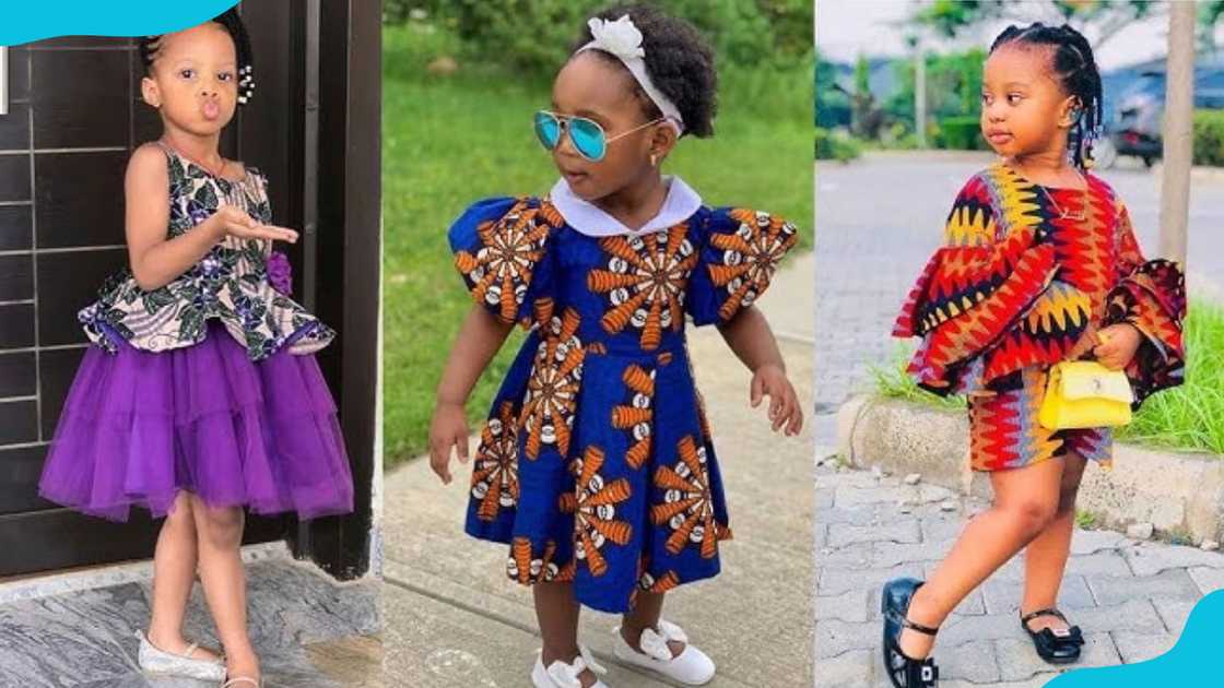 Girls with different Ankara outfits Girls with different Ankara outfits