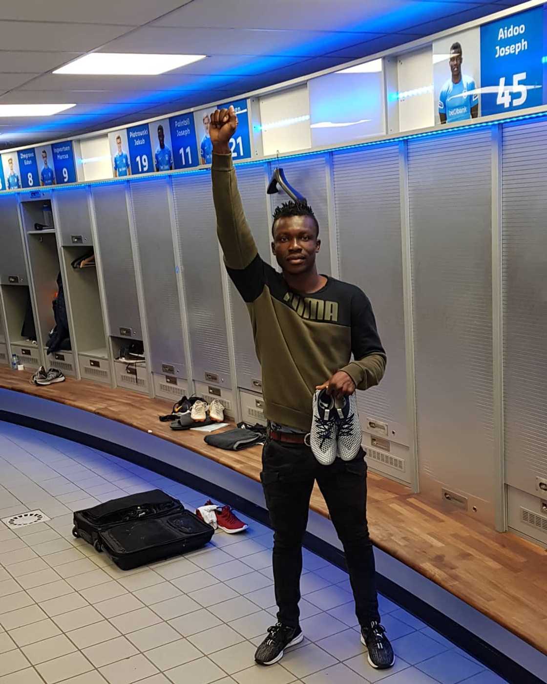 Ghanaian football players Ghanaian football players