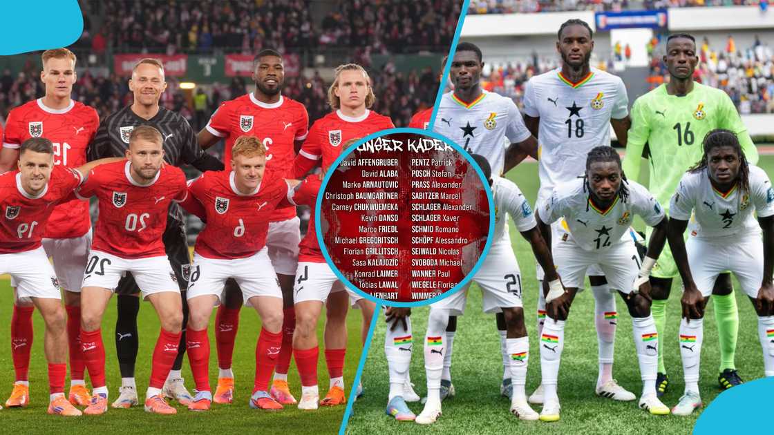 Austria Unveil 28-Man Squad for Ghana Friendly as David Alaba Headlines Star-Studded List Austria Unveil 28-Man Squad for Ghana Friendly as David Alaba Headlines Star-Studded List