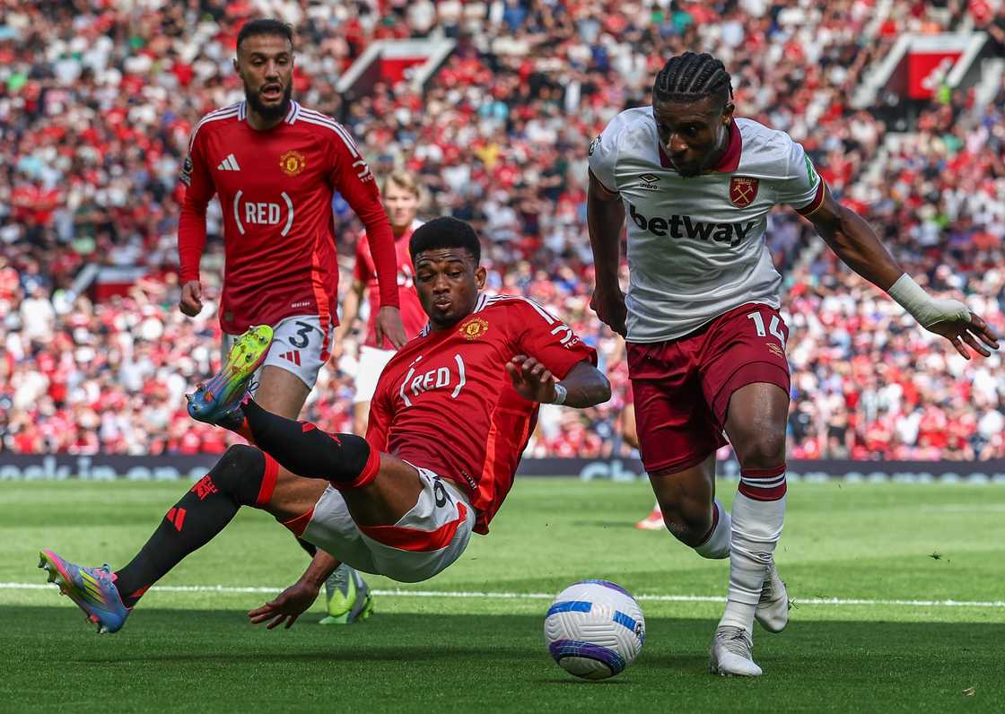Mohammed Kudus provided an assist for Tomas Soucek to score against Manchester United in West Ham's 2-0 away win at Old Trafford on Sunday, May 11, 2025 Mohammed Kudus provided an assist for Tomas Soucek to score against Manchester United in West Ham's 2-0 away win at Old Trafford on Sunday, May 11, 2025
