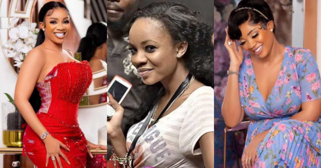 Old Photo of Serwaa Amihere Looking Slim Surfaces; Fans Surprised Over Her Looks Old Photo of Serwaa Amihere Looking Slim Surfaces; Fans Surprised Over Her Looks