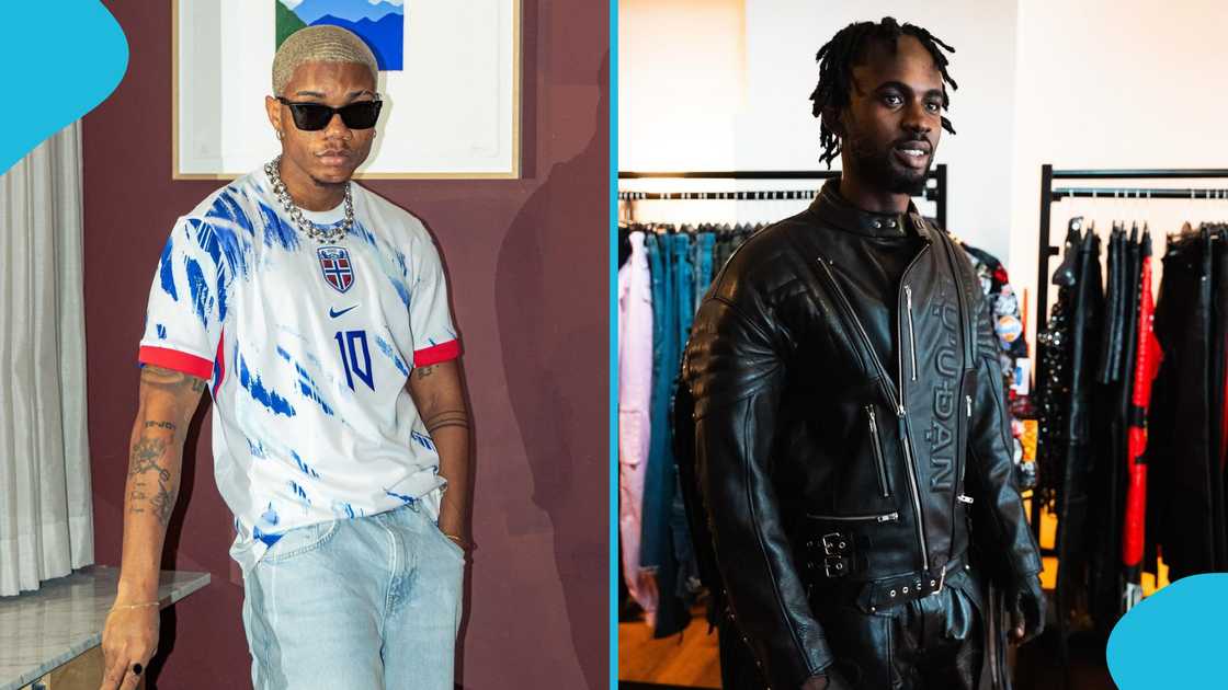 Kidi and Black Sherif, Ghanaian musician, Kilos Milos, studio session, best collaborations in 2024 Kidi and Black Sherif, Ghanaian musician, Kilos Milos, studio session, best collaborations in 2024