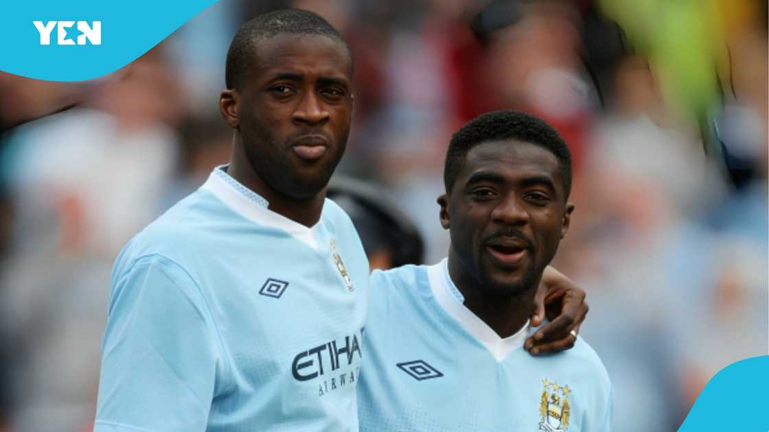 Kolo Toure, Yaya Toure, Mory Toure, Kolo and Yaya Toure grieve, Kolo and Yaya mourn their father, Manchester City, Arsenal. Kolo Toure, Yaya Toure, Mory Toure, Kolo and Yaya Toure grieve, Kolo and Yaya mourn their father, Manchester City, Arsenal.