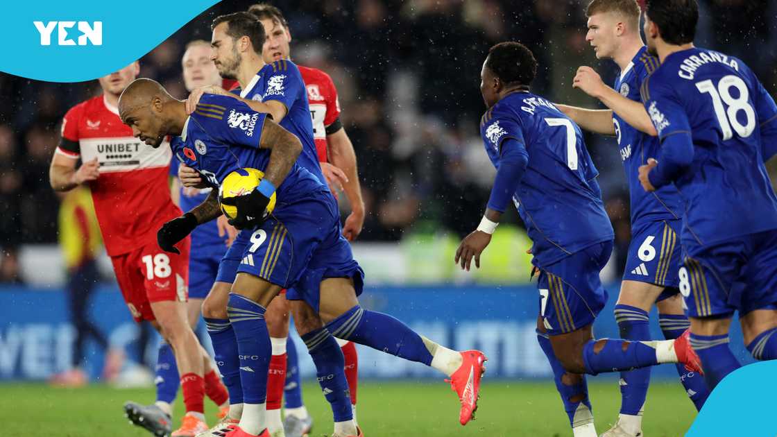 Jordan Ayew, Black Stars, Leicester City, English Championship, Ayew scores after 52 days, Ayew scores for Leicester, Leicester draw with Middlesbrough. Jordan Ayew, Black Stars, Leicester City, English Championship, Ayew scores after 52 days, Ayew scores for Leicester, Leicester draw with Middlesbrough.