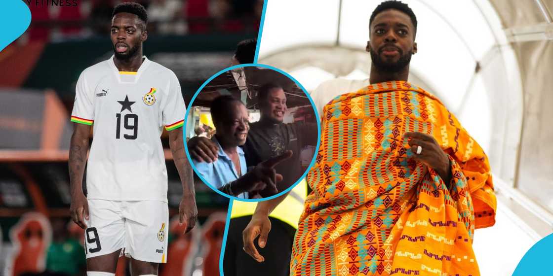 Inaki Williams' father goes on Waakye hunt in Abidjan