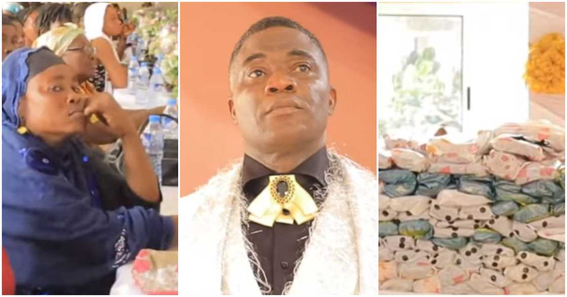 US-based Ghanaian preacher feeds widows and widowers for free.