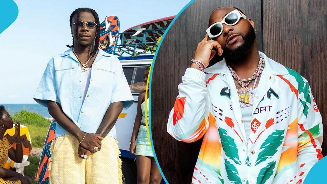 Stonebwoy, Davido, Stonebwoy and Davido, Stonebwoy and Davido in the US, Stonebwoy and Davido's music collaboration, Ghanaian musician Stonebwoy, Davido, Stonebwoy and Davido, Stonebwoy and Davido in the US, Stonebwoy and Davido's music collaboration, Ghanaian musician