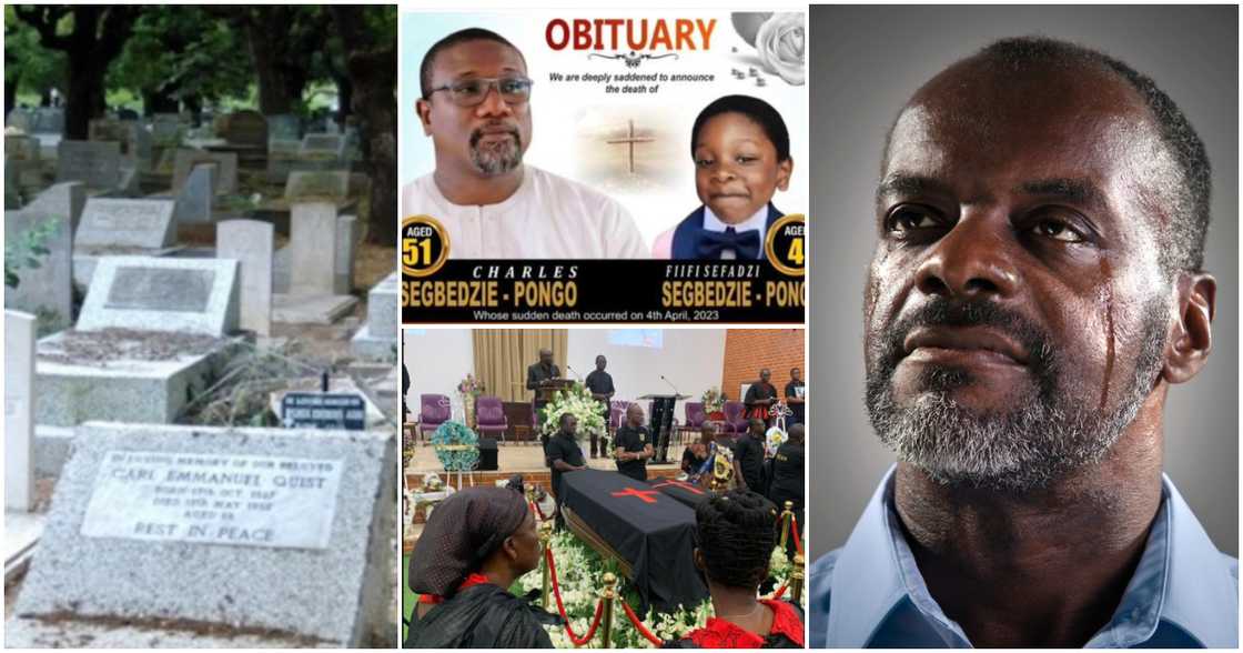 Photos of Charles Segbezdie-Pongo and his son. Photos of Charles Segbezdie-Pongo and his son.