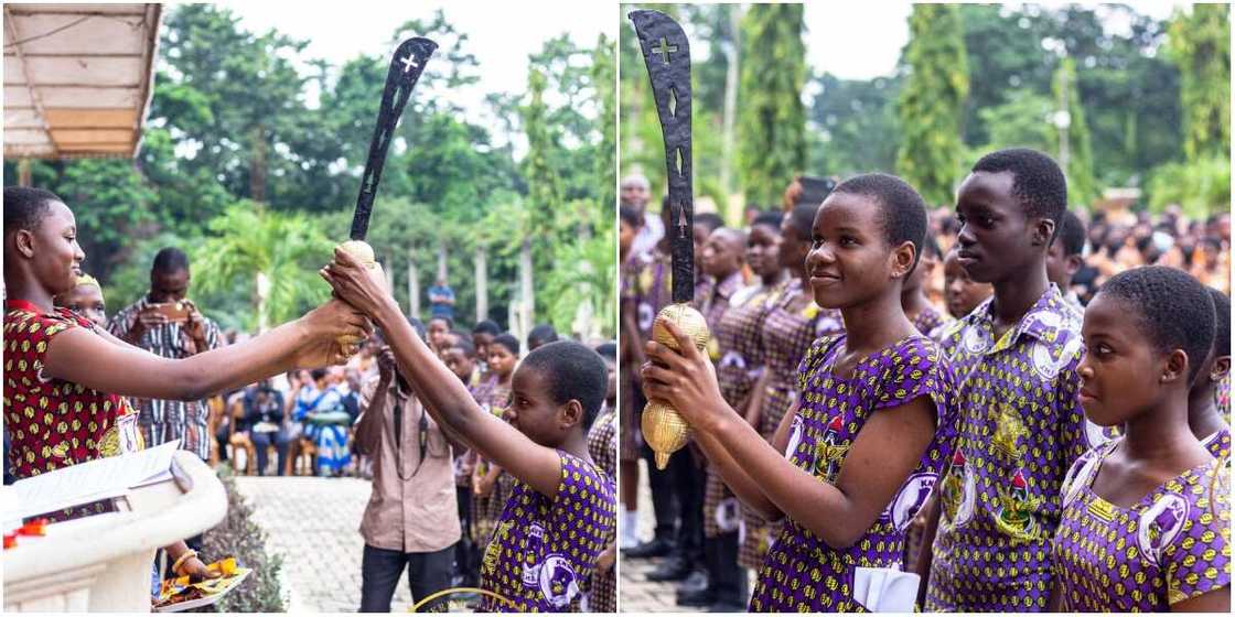 KNUST Basic School handing-over ceremony