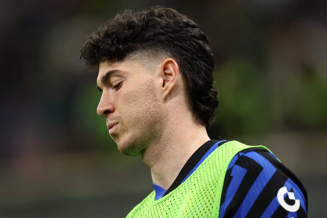 Alessandro Bastoni of Fc Internazionale looks on during the Serie A football match between Fc Internazionale and Hellas Verona. Fc Internazionale wins 1-0 over Hellas Verona FC Alessandro Bastoni of Fc Internazionale looks on during the Serie A football match between Fc Internazionale and Hellas Verona. Fc Internazionale wins 1-0 over Hellas Verona FC