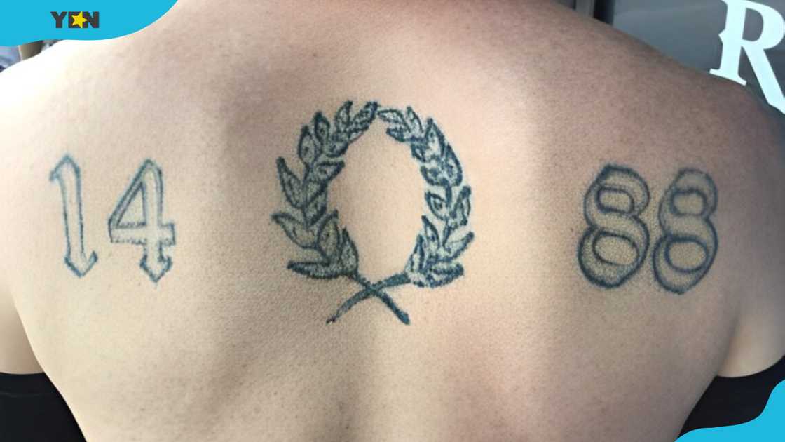 1488 prison tattoo 1488 prison tattoo