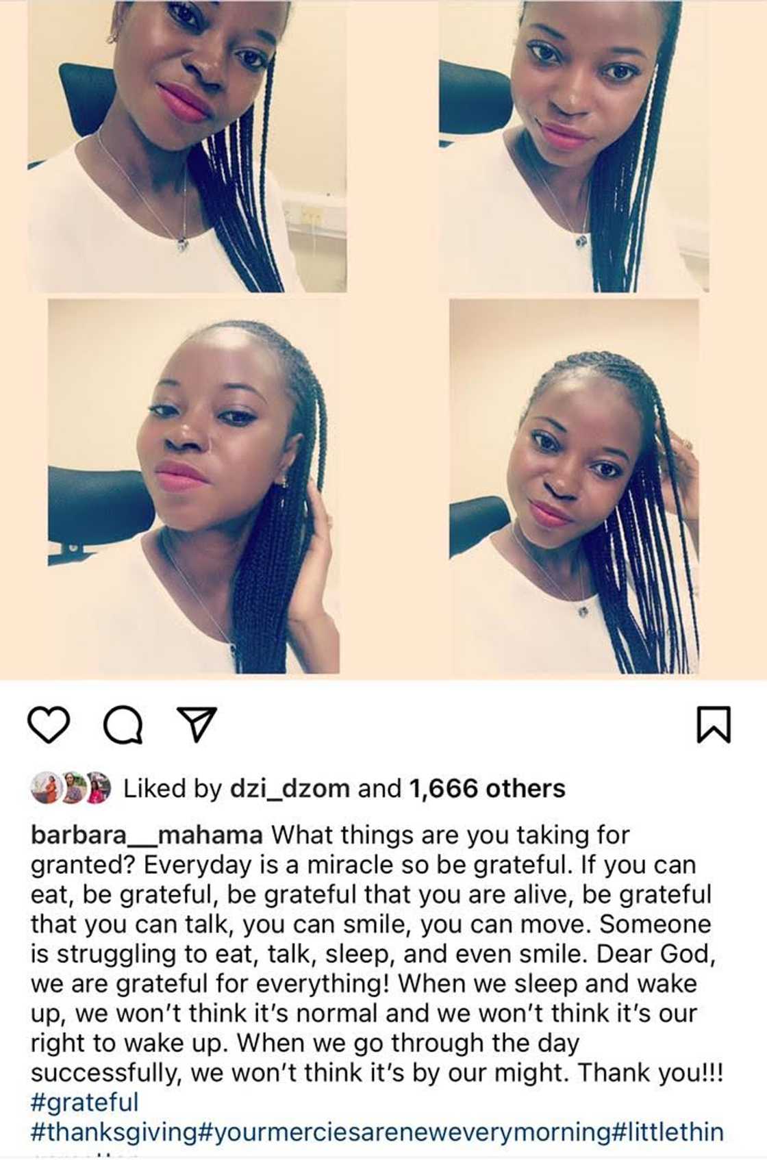Wife Of Late Captain Mahama: 5 Times Barbara Mahama Inspired Us With Her Instagram Captions Wife Of Late Captain Mahama: 5 Times Barbara Mahama Inspired Us With Her Instagram Captions