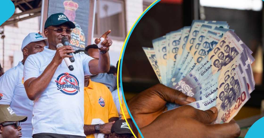 Kennedy Agyapong gives cash