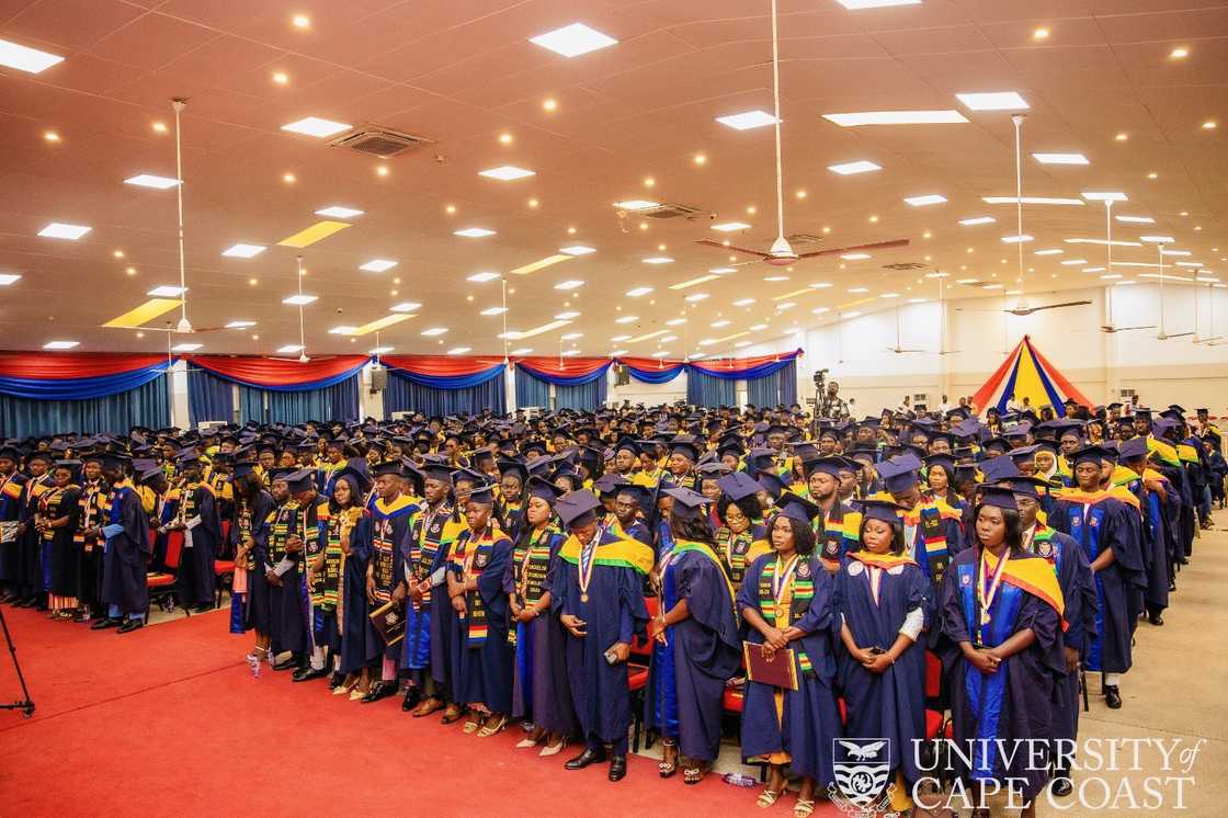 Dennis Frimpong Agyapong, UCC, OWASS, overall best graduating student, valedictorian, Kronum