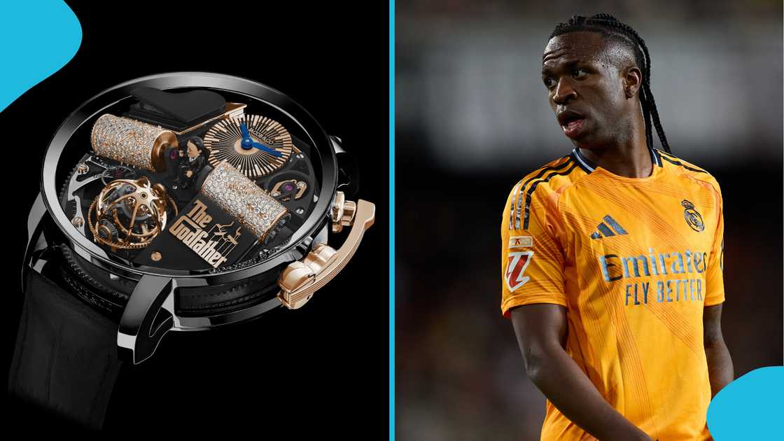 Vinicius Junior Flaunts €500,000 Jacob & Co Opera Godfather Watch