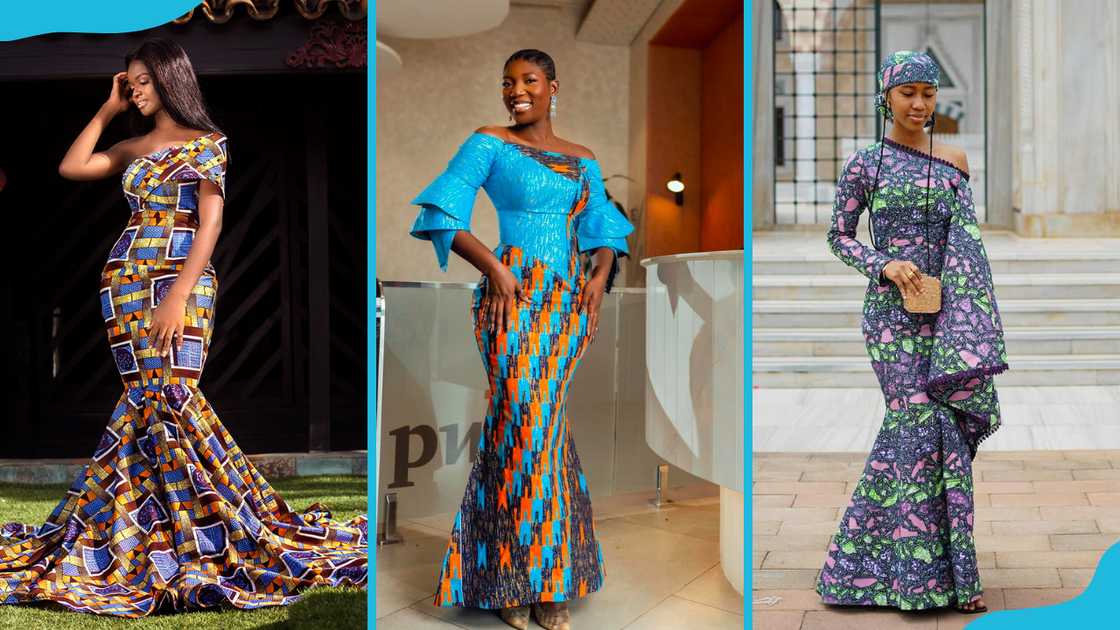 Women wearing mermaid dresses Women wearing mermaid dresses