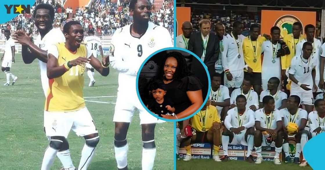 Former Ghana international, Black Stars, Liberty Professionals, Sam Ayew Yeboah, mourns the death, his wife, Sherri Yeboah, Texas, US
