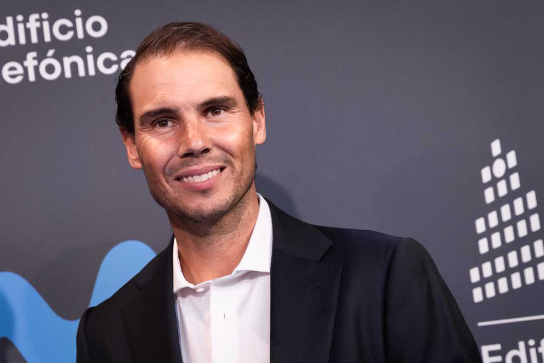 Rafa Nadal attends the "Espacio Movistar" inauguration at Espacio Movistar Rafa Nadal attends the "Espacio Movistar" inauguration at Espacio Movistar