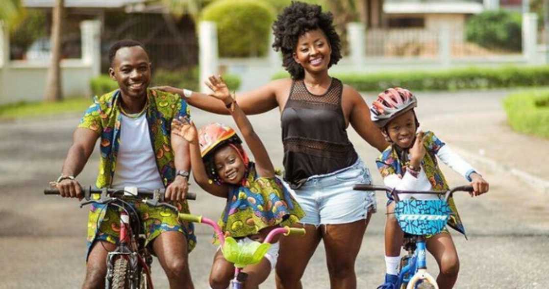 Kids will always love their mums more than us -Okyeame Kwame on Fatherhood