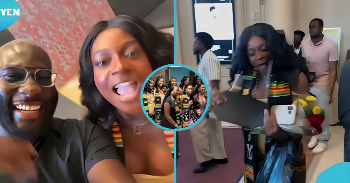 Yvonne Agyapong, Yale University, Yale 2026 Graduation, Kennedy Agyapong's Daughters, Afro Americab Culutural Centre, Kente Stolin