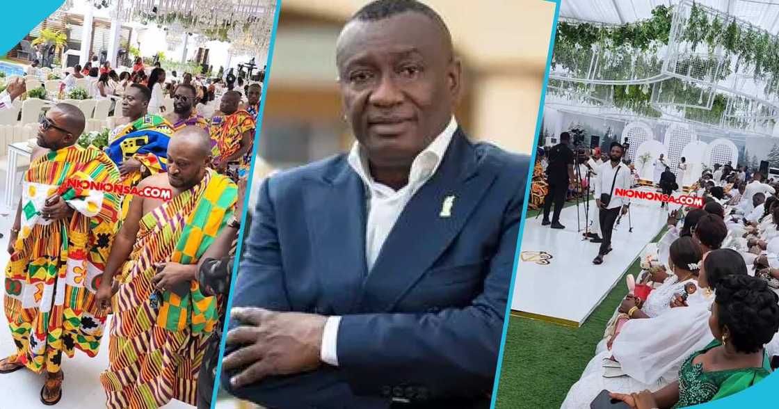 Ernest Ofori Sarpong's daughter weds Ernest Ofori Sarpong's daughter weds