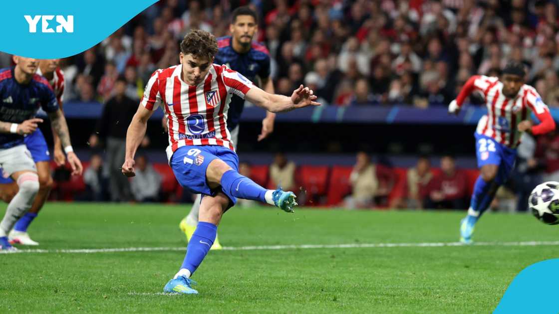 Julián Álvarez, Sergio Agüero, Álvarez overtakes Messi, Atlético Madrid, Champions League, Álvarez's goal record, Lionel Messi, UEFA Champions League, Ateltico Madrid 1-1 Arsenal, Argentine striker.