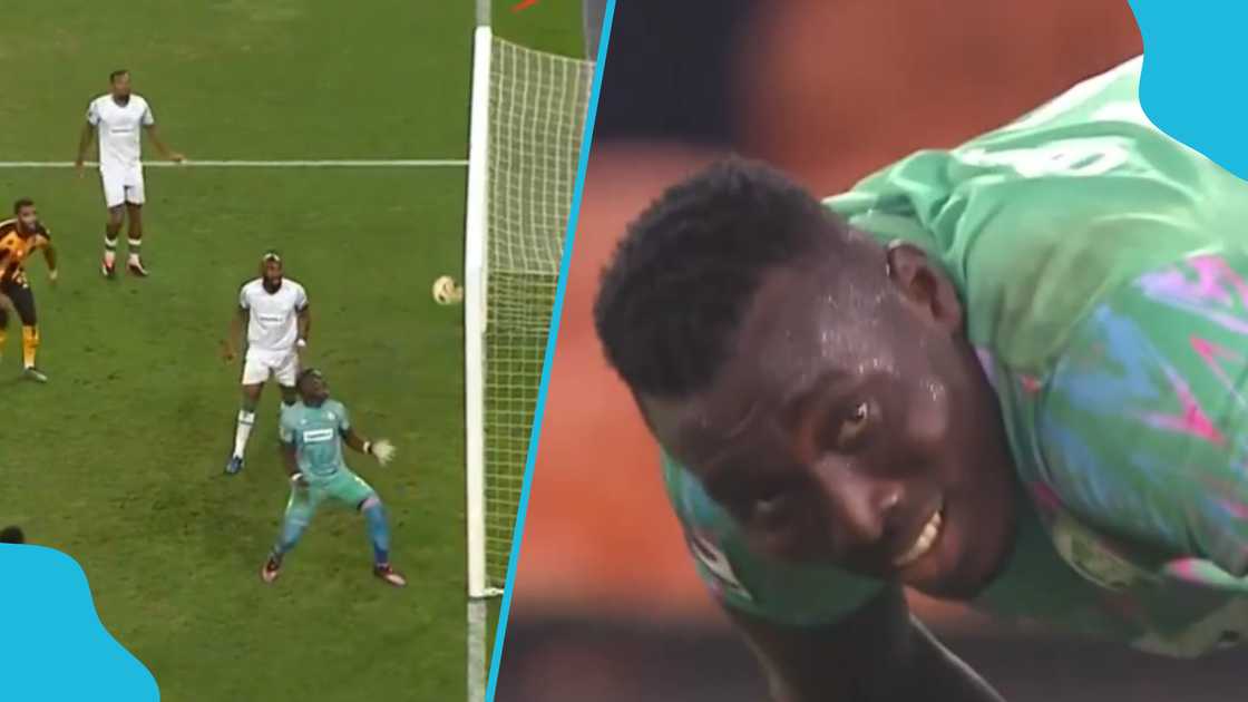 Ghanaian goalkeeper Richard Ofori error cost Amazulu. Ghanaian goalkeeper Richard Ofori error cost Amazulu.