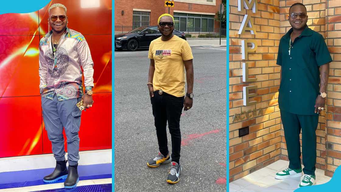 Nana Tornado with dyed and undyed hair Nana Tornado with dyed and undyed hair