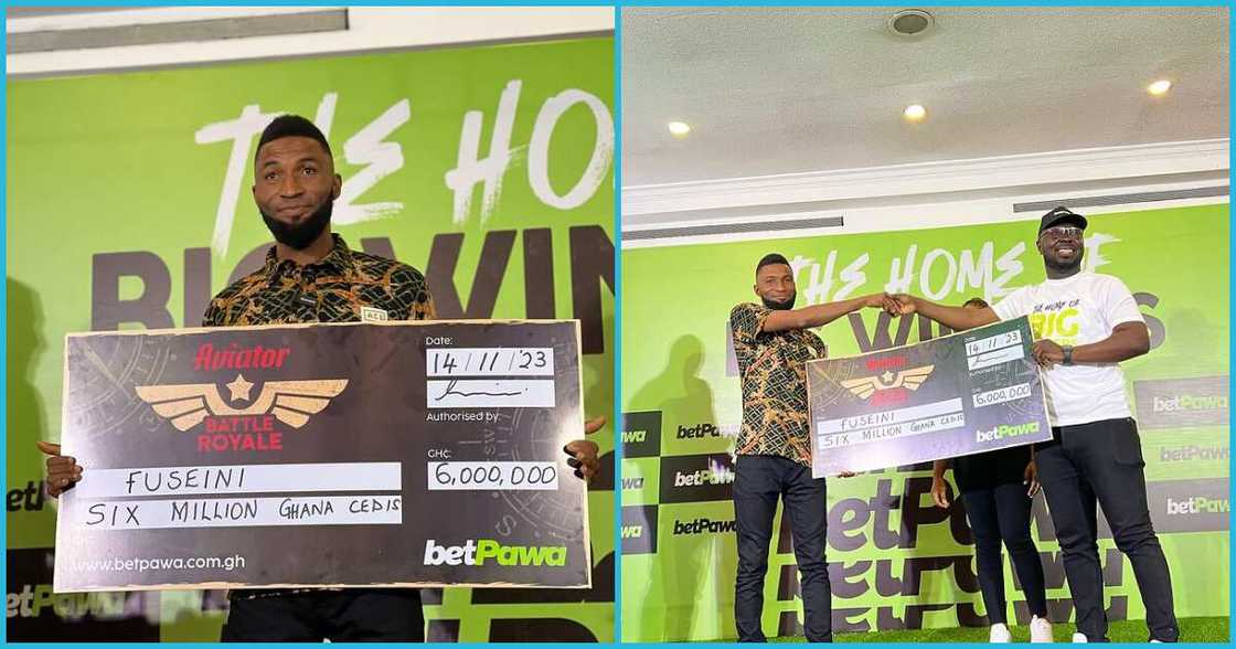 "From painter to millionaire": Young GH man wins GH₵6m bet, videos cause stir