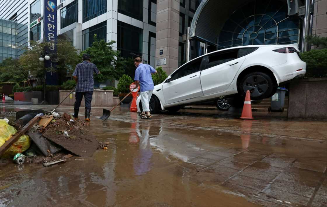 Rainfall that caused flooding in Seoul over Monday and Tuesday was the heaviest the country had seen in 80 years Rainfall that caused flooding in Seoul over Monday and Tuesday was the heaviest the country had seen in 80 years