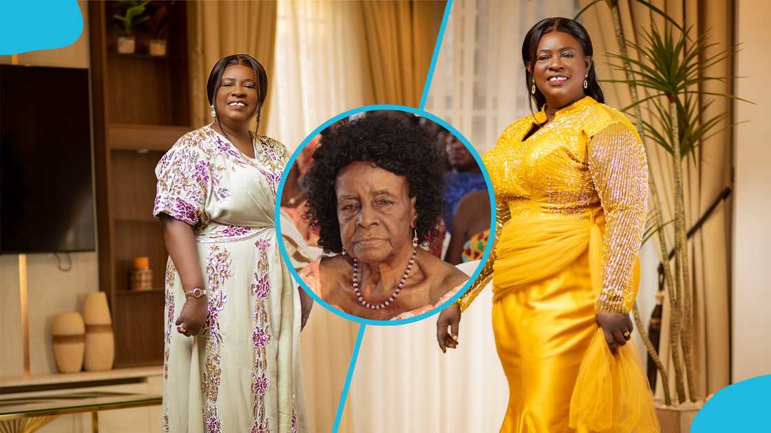 Gospel singer Mama Esther, Ghanaian singer, Ghanaian musician, Gospel singer, Ghanaian gospel singer, Gift from fan.